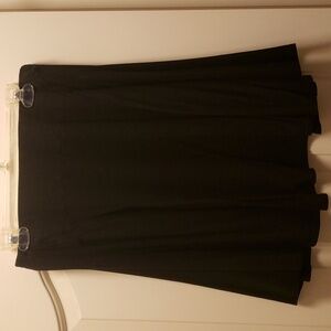 Max Studio Blk Flare skirt